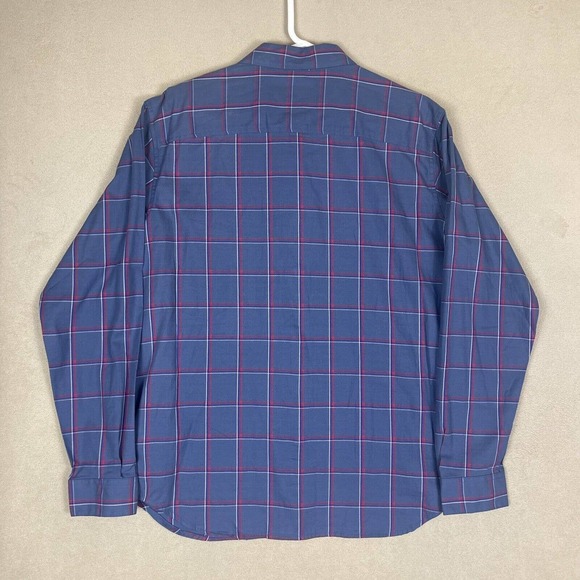 Columbia Shirt Adult Large‎ Blue Plaid Outdoor Fishing Hiking Mens NW - Picture 13 of 14